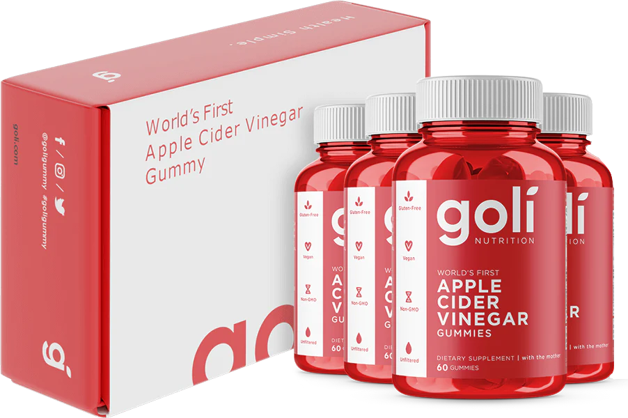 4 Bottles of Apple Cider Vinegar Gummies, Loyalty Bonus - Image 2
