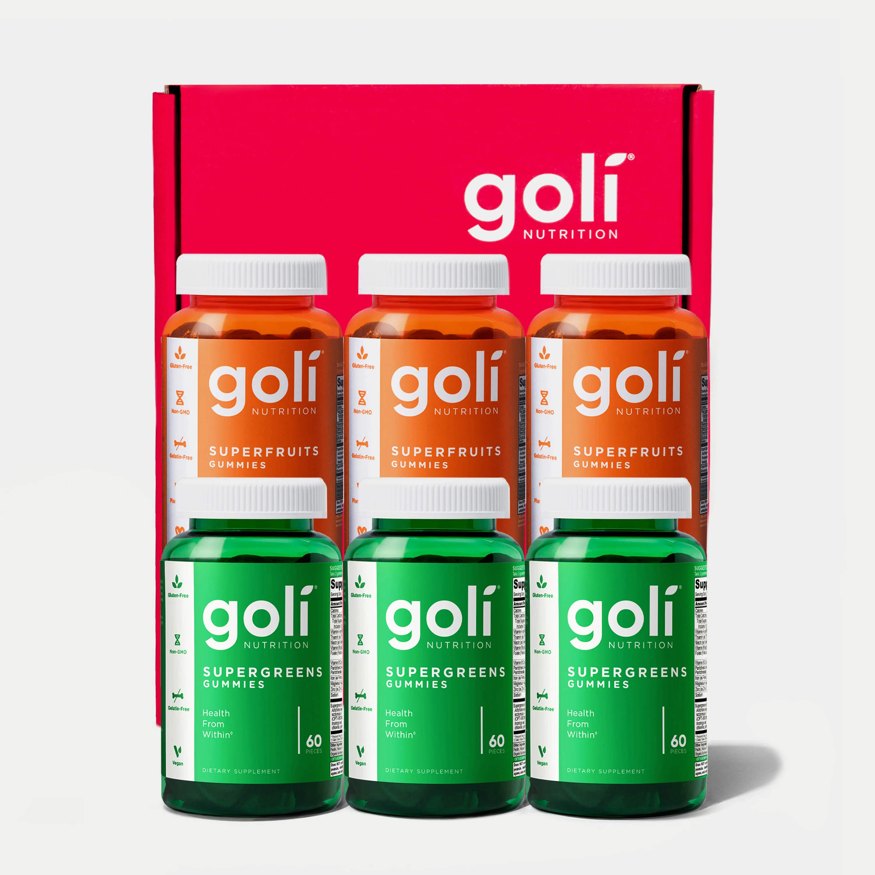 Goli® Super Combo: 3 Superfruits & 3 Supergreens - Image 2