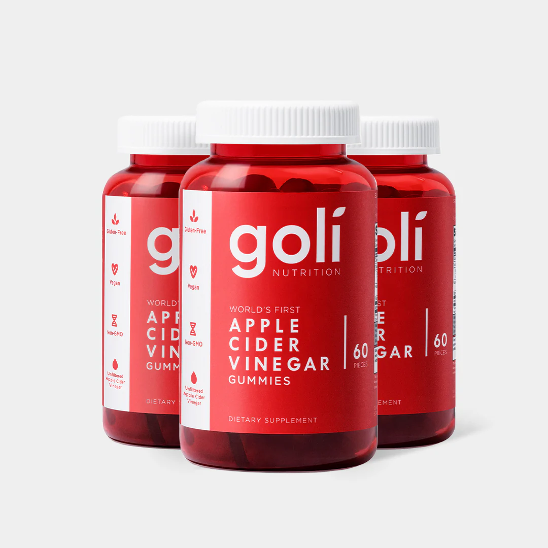 Goli Apple Cider Vinegar Gummy Vitamins - Vitamin B12, Gelatin-Free, Gluten-Free, Vegan & Non-GMO. America's #1 Apple Cider Vinegar Vitamin Brand - Image 6