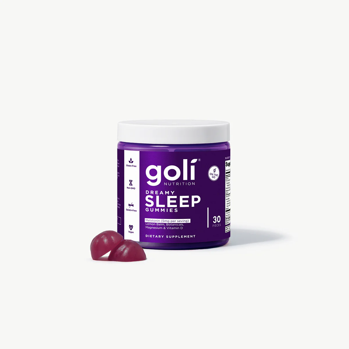Goli Nutrition 30 count Sleep Gummies | Unit = Case of 24 (TF)