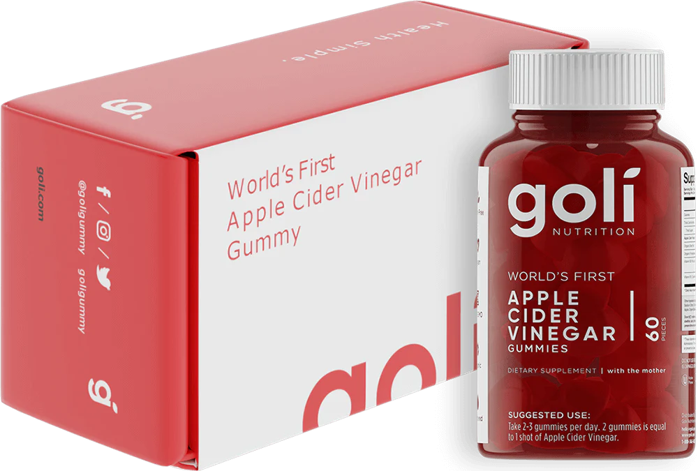 Goli Nutrition Apple Cider Vinegar Gummies  |  Unit = Case of 24 - Image 3