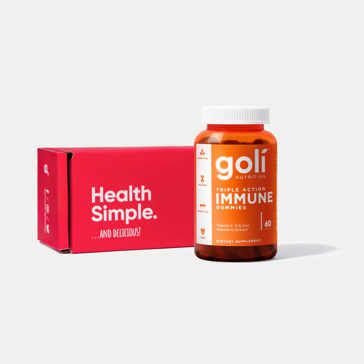 Goli Nutrition Immune Gummies  |  Unit = Case of 24 - Image 3