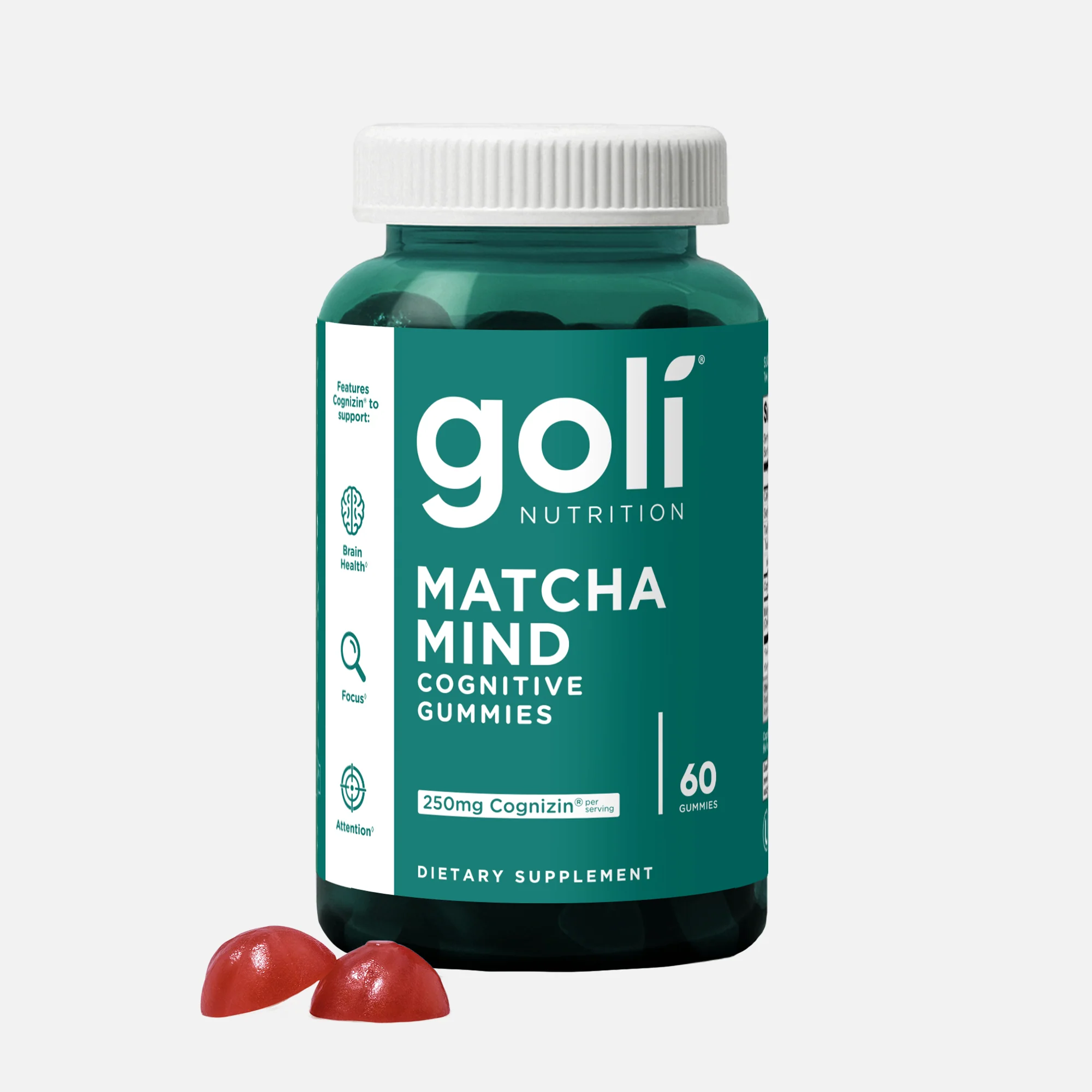 Goli Nutrition Matcha Mind Gummies | Unit = Case of 24 (TF)