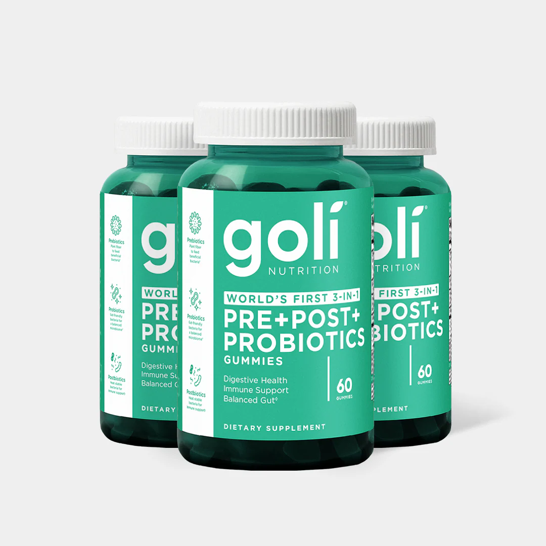 Goli Pre, Post, Probiotics Gummy - World's First 3-in-1 Gluten-Free, Vegan, Non-GMO, and Gelatin-Free. - Image 7