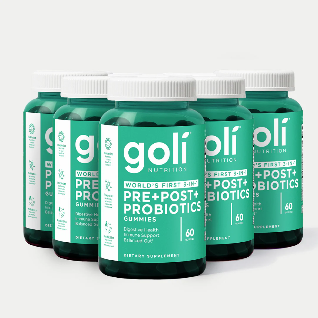 Goli Pre, Post, Probiotics Gummy - World's First 3-in-1 Gluten-Free, Vegan, Non-GMO, and Gelatin-Free. - Image 8