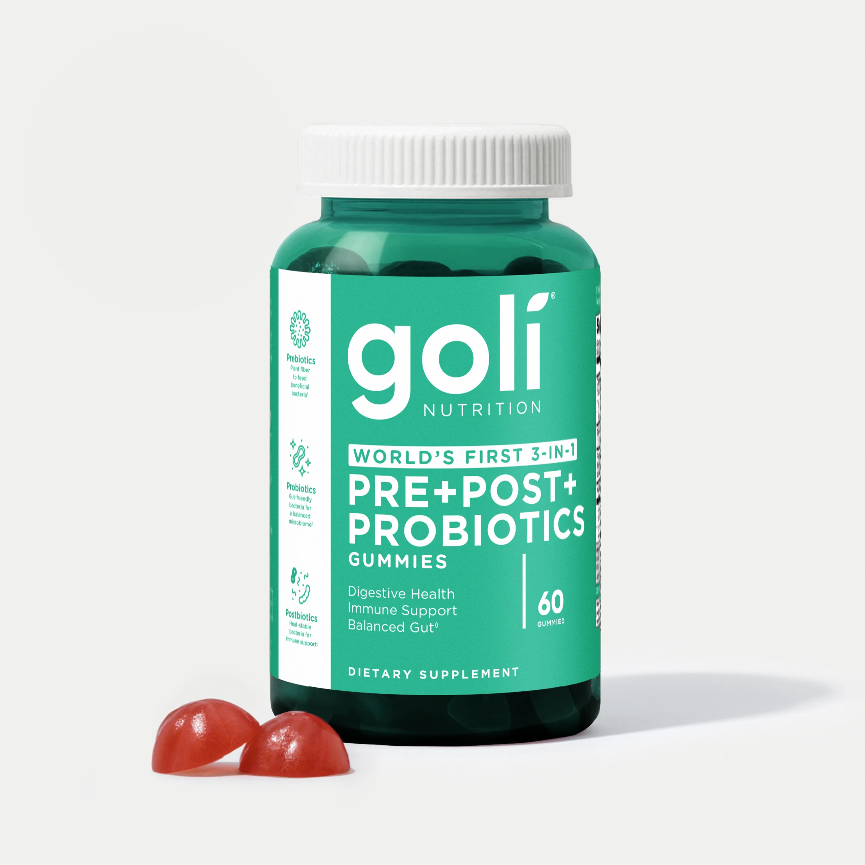 Goli Nutrition Probiotic+ Gummies  |  Unit = Case of 24 (TF) - Image 2