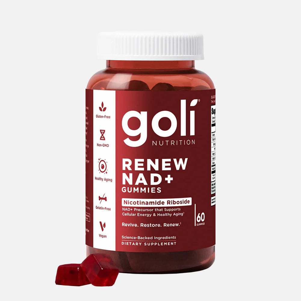 Goli Nutrition Renew NAD+ Gummies | Unit = Case of 48