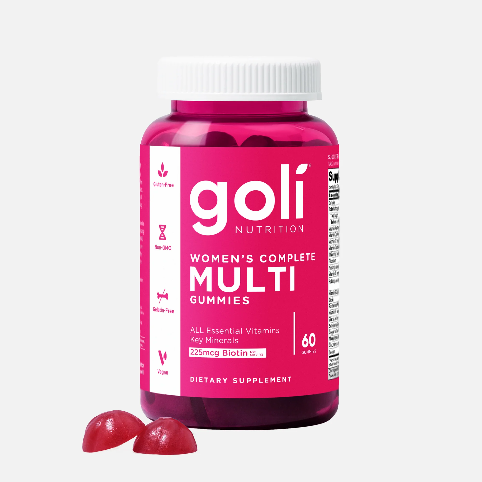 Goli Nutrition Women's Multi Gummies  |  Unit = Case of 24 (TF)